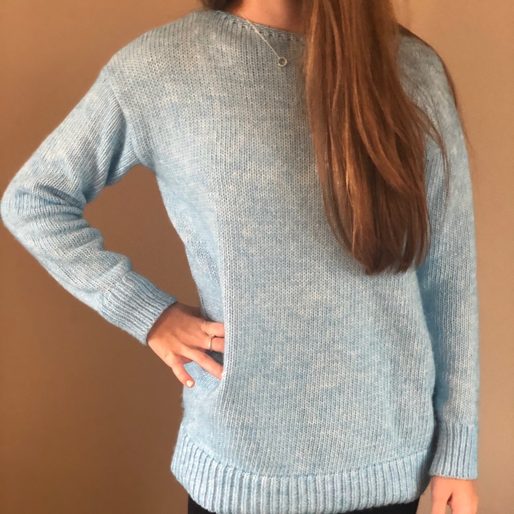 The LOFT Powder Blue Sweater